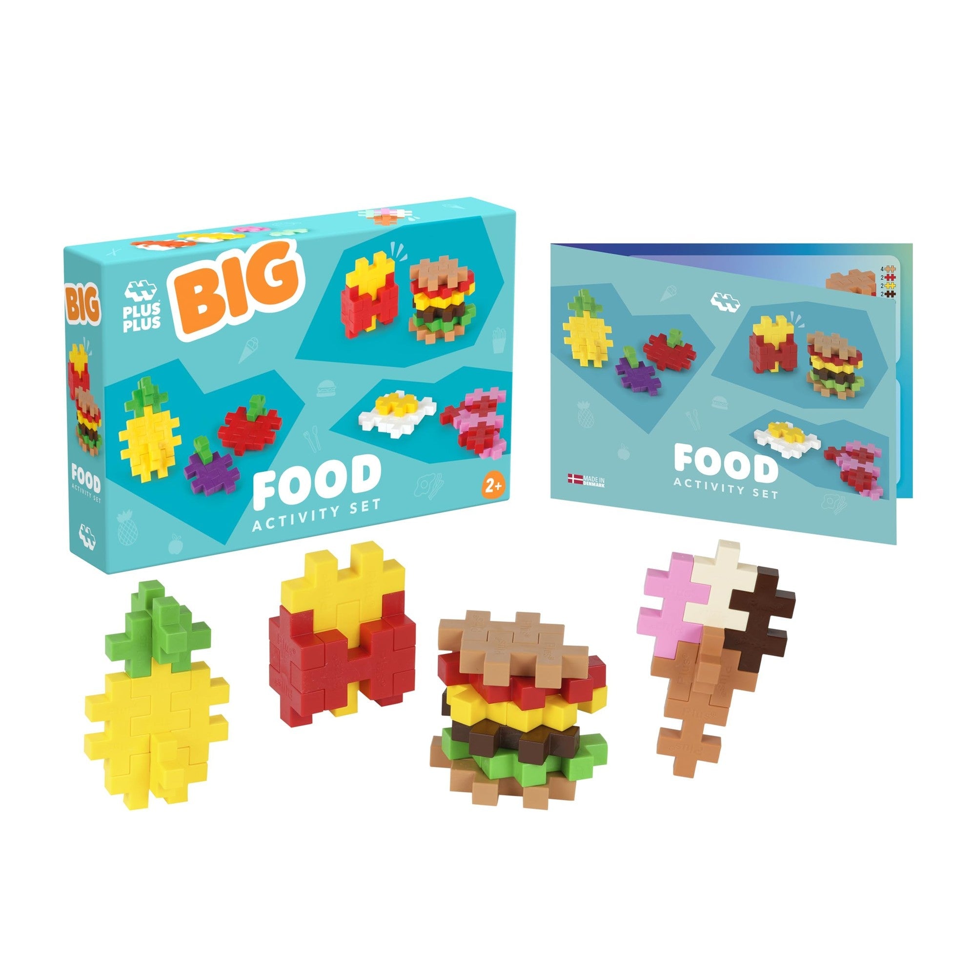 Plus-Plus - 3993 | BIG Activity Set -  Food