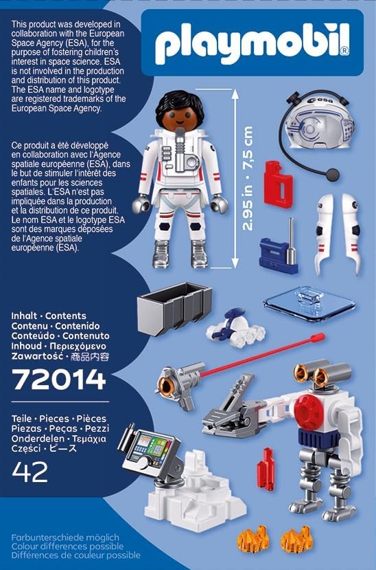 Playmobil - 72014 | ESA - Astronaut with Robot