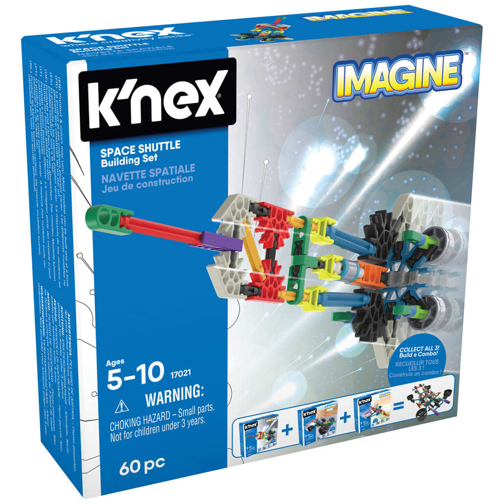 K'NEX - 17021 | K'NEX Space Shuttle 60 PC Building Set