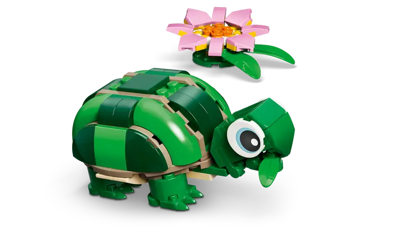 LEGO - 31377 | Creator 3-in-1 - Turtle with a Water Lily Flower