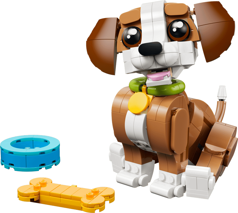 LEGO - 31382 | Creator 3-in-1 - Cute Animals: Playful Puppy Dog