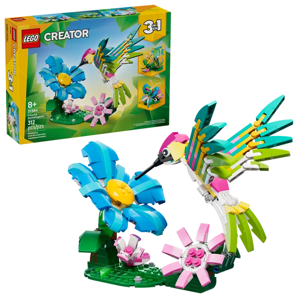 LEGO - 31384 | Creator 3-in-1 - Wild Animals: Colorful Hummingbird