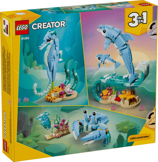 LEGO - 31385 | Creator 3-in-1 - Sea Animals: Beautiful Dolphins