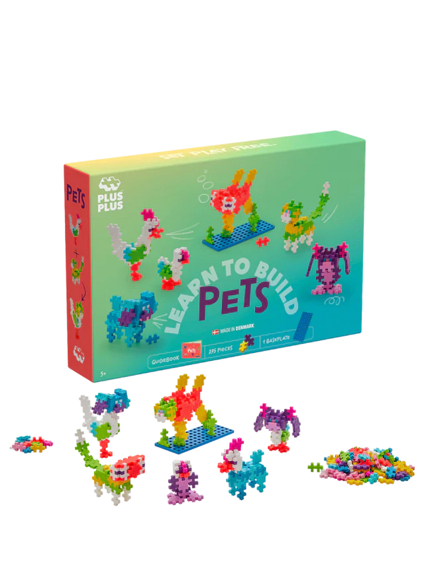 Plus-Plus - 3962 | Puzzle By Number - Learn To Build - Pets