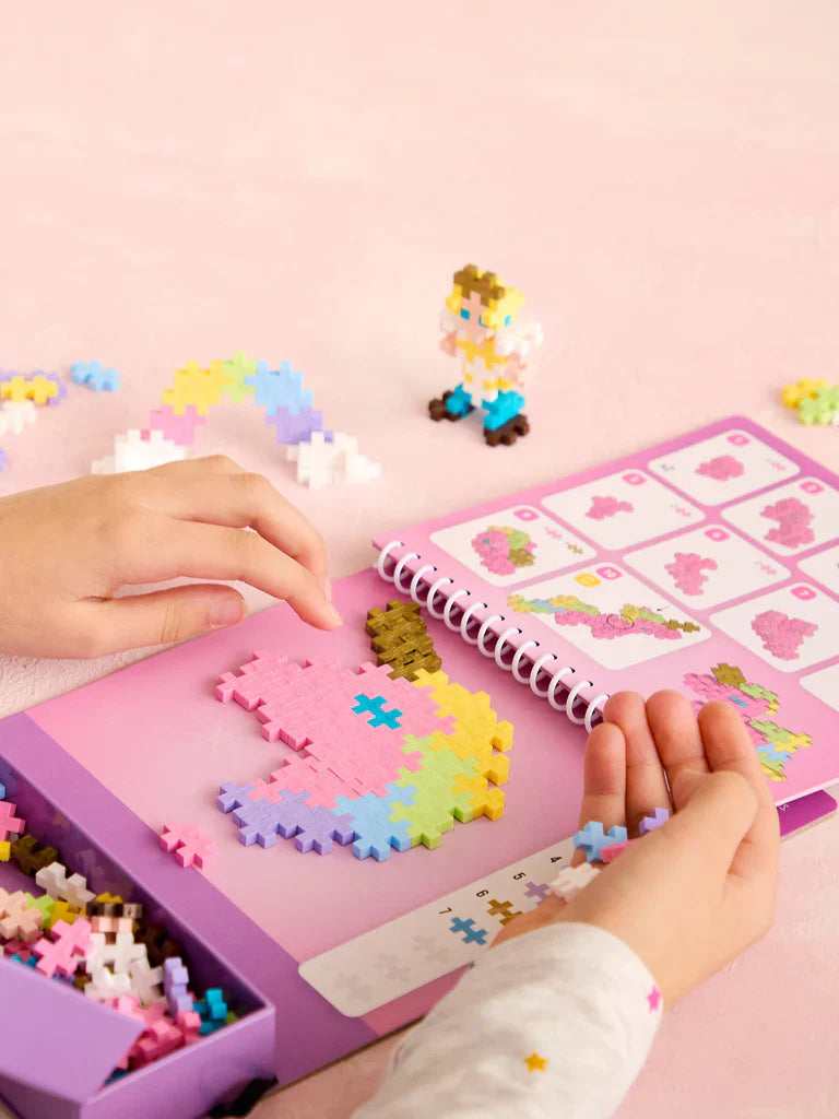 Plus-Plus - 3988 | Puzzle By Number - Activity Pad - Fairy Tale