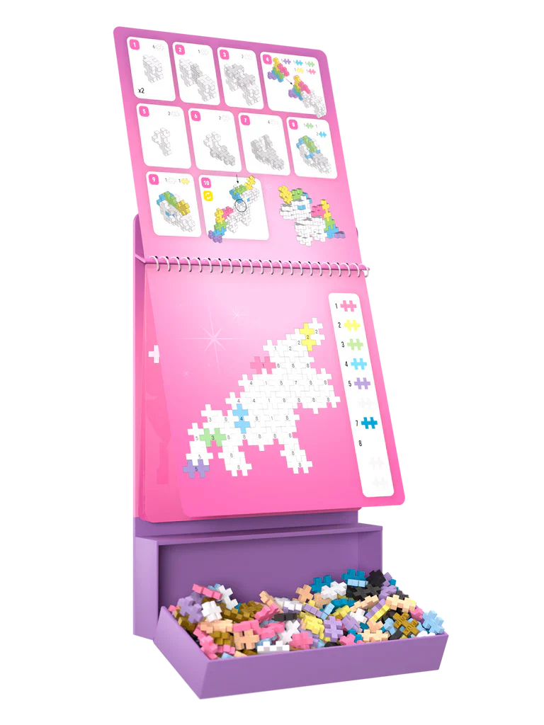 Plus-Plus - 3988 | Puzzle By Number - Activity Pad - Fairy Tale
