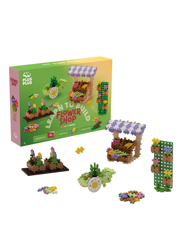 Plus-Plus - 4336 | Learn To Build - Flower Shop