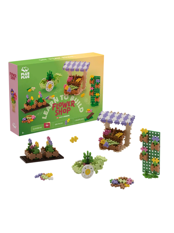 Plus-Plus - 4336 | Learn To Build - Flower Shop