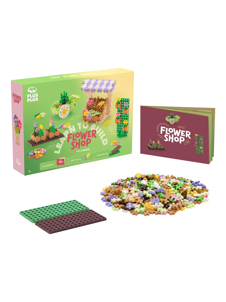Plus-Plus - 4336 | Learn To Build - Flower Shop