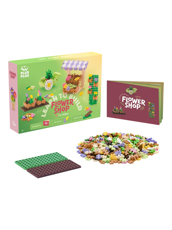 Plus-Plus - 4336 | Learn To Build - Flower Shop