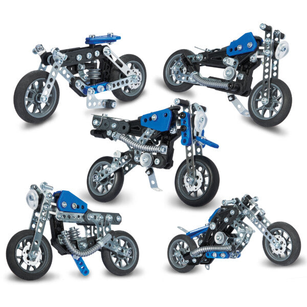 Imports Dragon - 512-11103-I | Meccano: 5 Multi Model Set - Motorcycles