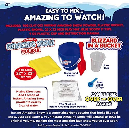 Be Amazing! - BAT-1564 | Amazing Super Snow: Blizzard Bucket
