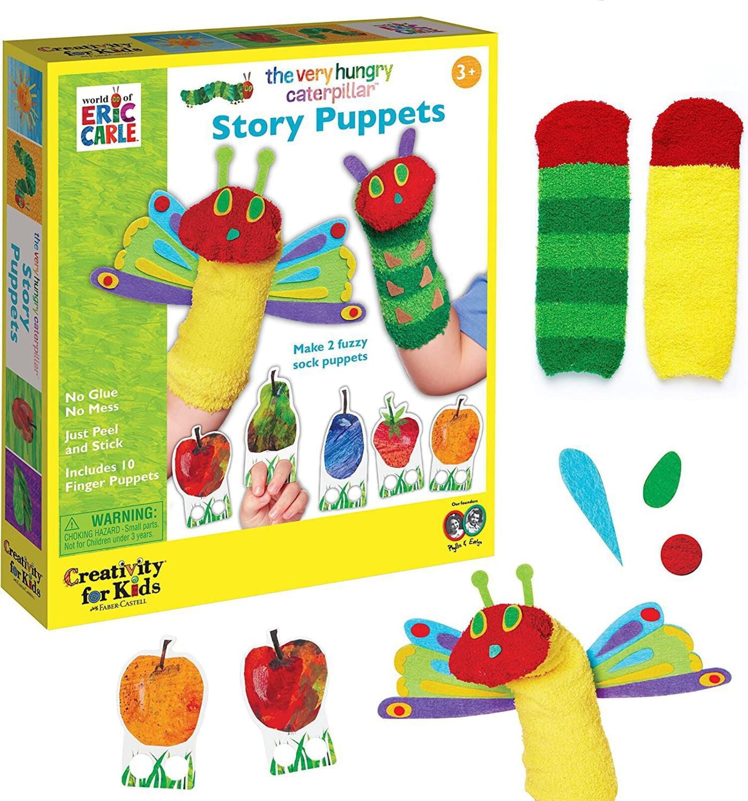 Creativity for Kids - 6373000 | The Very Hungry Caterpillar: Story Puppets
