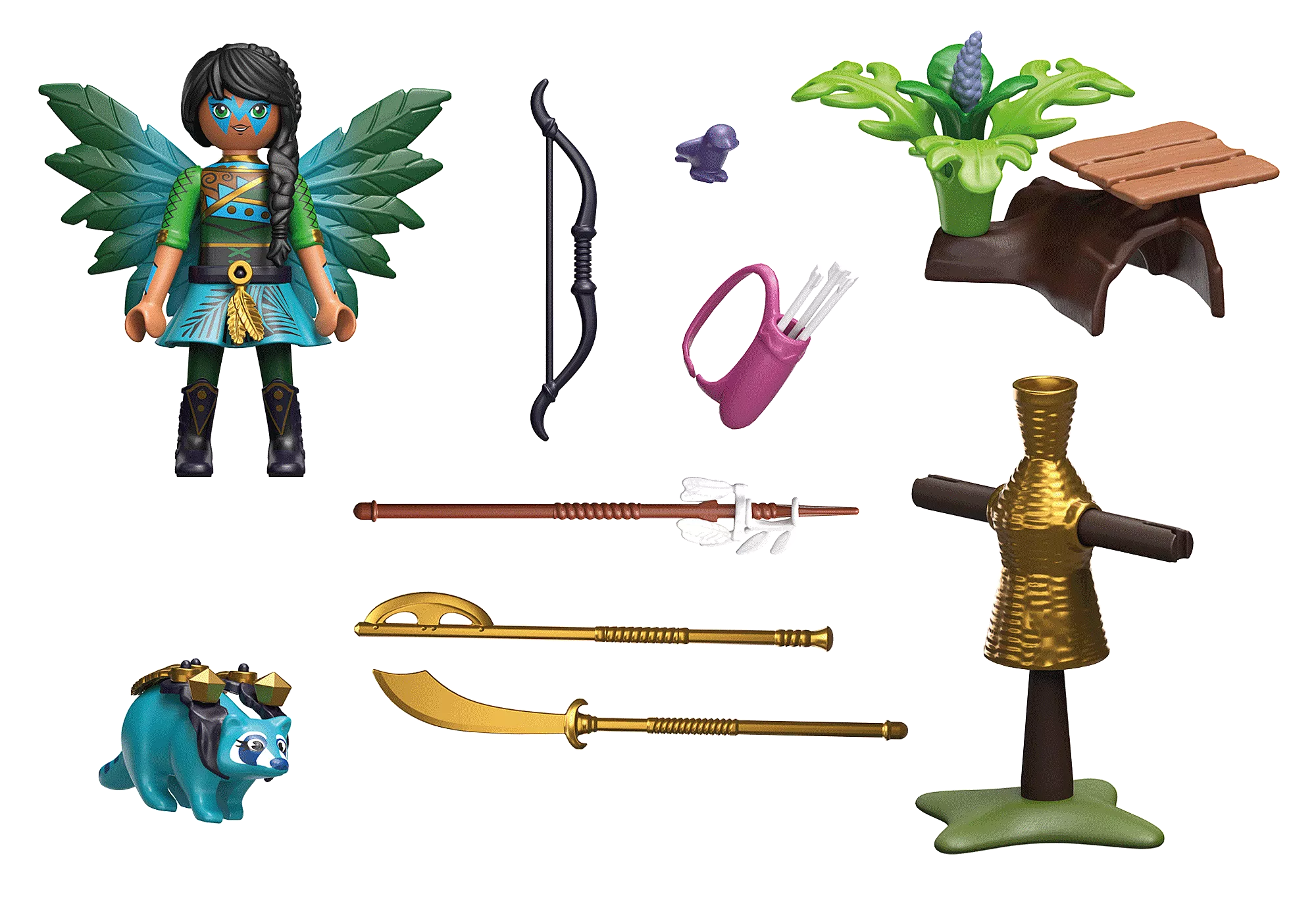 Playmobil - 70905 | Adventures of Ayuma: Knight Fairy with Racoon