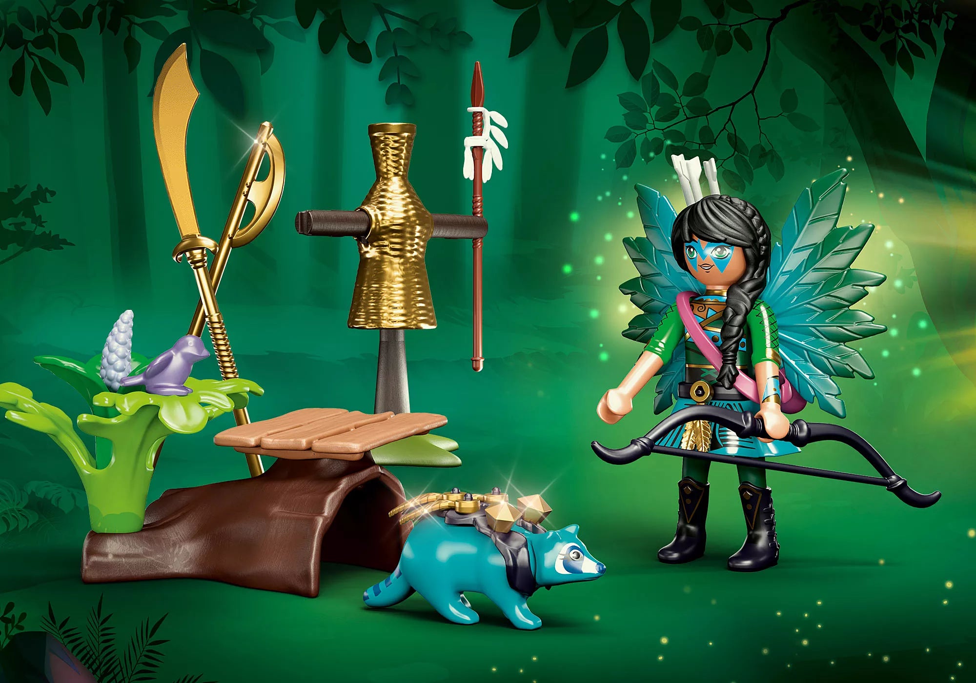Playmobil - 70905 | Adventures of Ayuma: Knight Fairy with Racoon