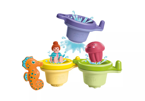 Playmobil - 71776 | JUNIOR AQUA - Floating Cups with Water Fun