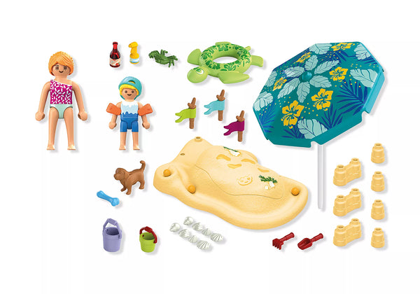 Playmobil - 71906 | My Life - Family Fun with Sandcastles