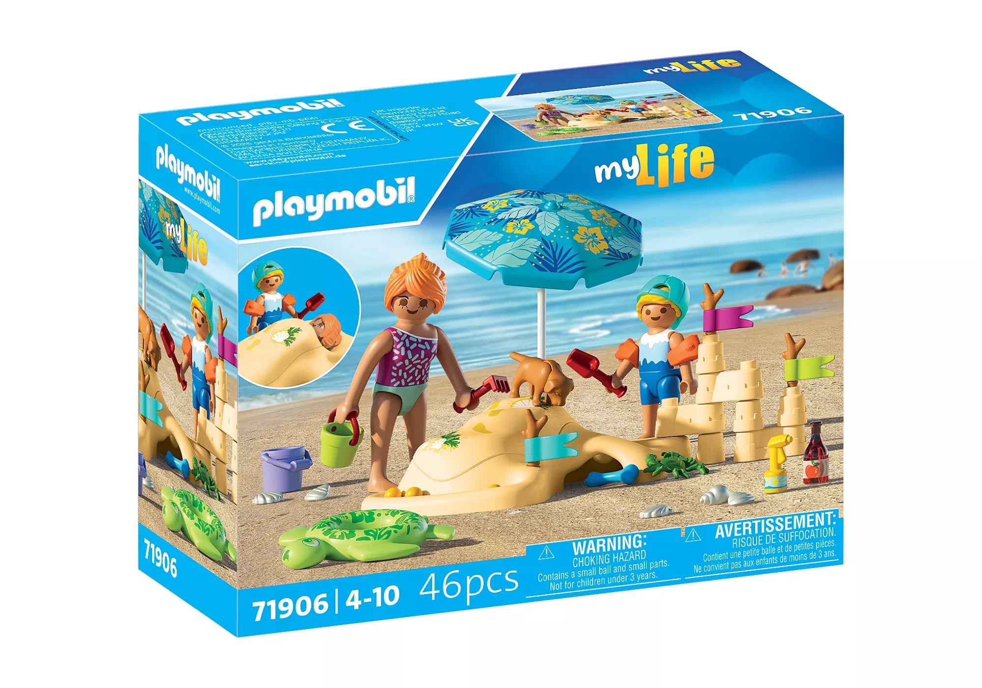 Playmobil - 71906 | My Life - Family Fun with Sandcastles