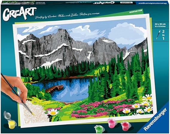 Ravensburger - 20155 | CreArt Mountain Views