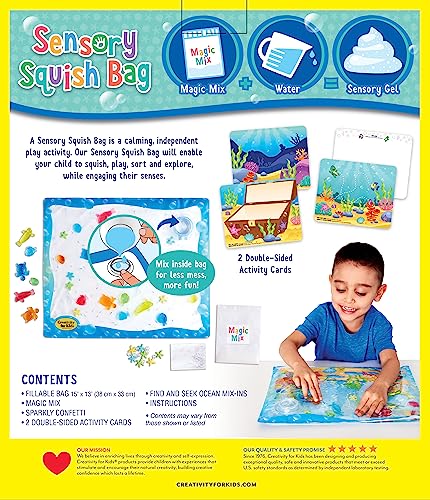 Creativity for Kids - 6403000 | Sensory Squish Bag: Ocean Adventure