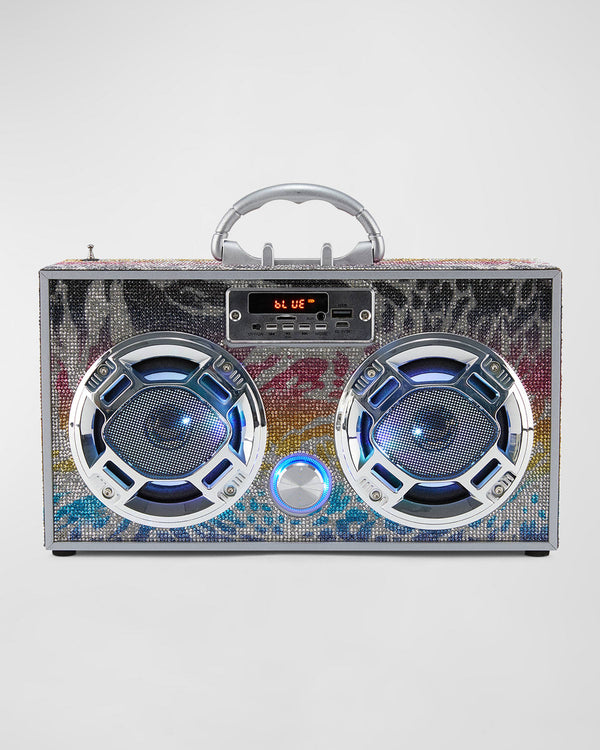 Trendtech Brands - 2BOOMBOX | Bling Retro Bluetooth Boombox