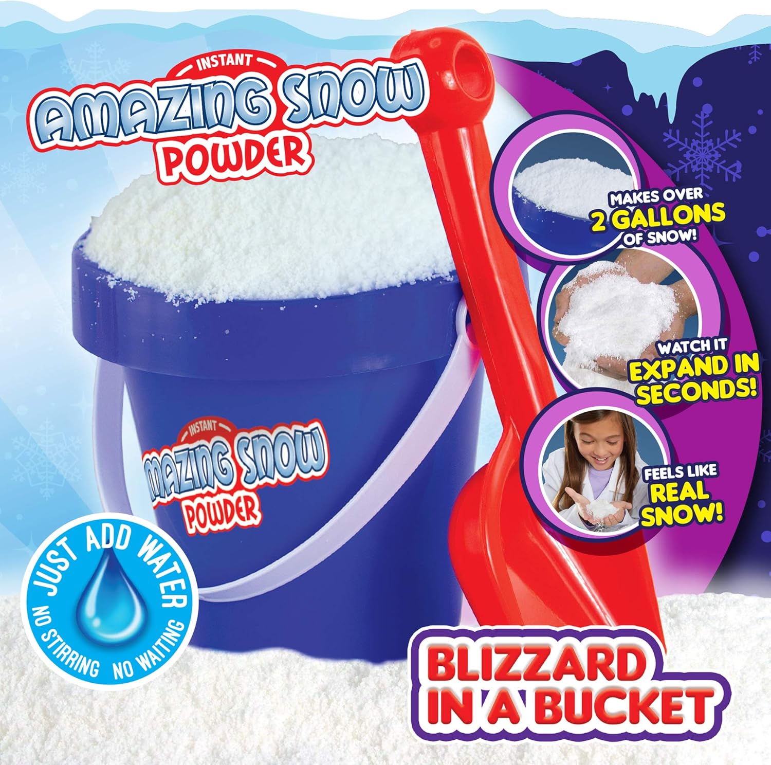 Be Amazing! - BAT-1564 | Amazing Super Snow: Blizzard Bucket