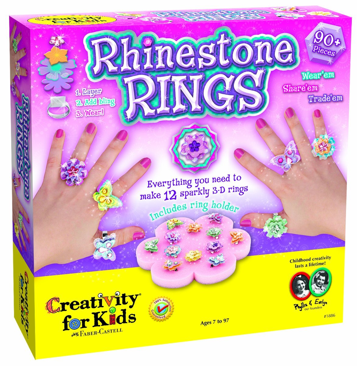 Creativity for Kids - 1886005 | Rhinestone Rings