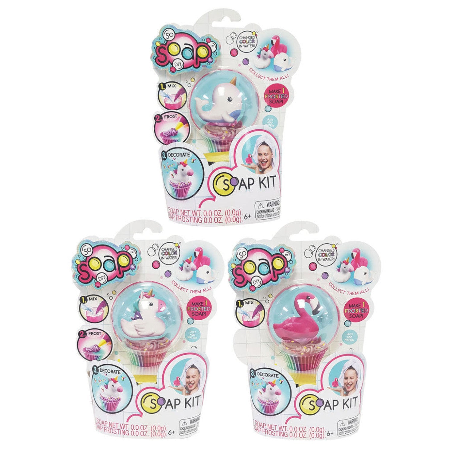 So Soap DIY - 233001-B | Soap Kit Blister Pack - Assorted (One per Order)