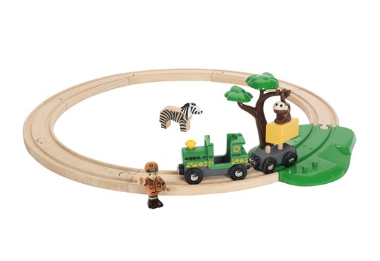BRIO - 33720 | Safari Railway Train Set