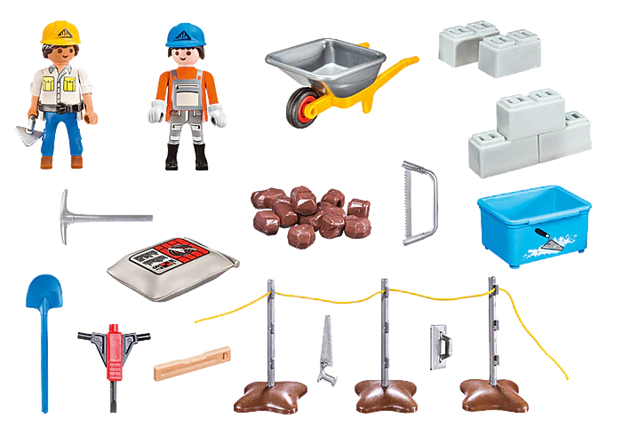 Playmobil - 70528 | City Action: Construction Site Carry Case