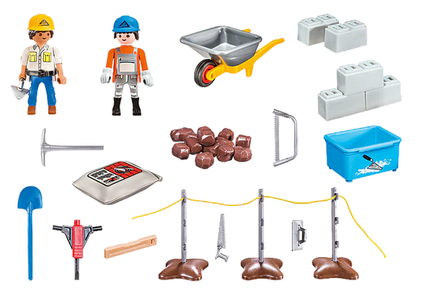 Playmobil - 70528 | City Action: Construction Site Carry Case