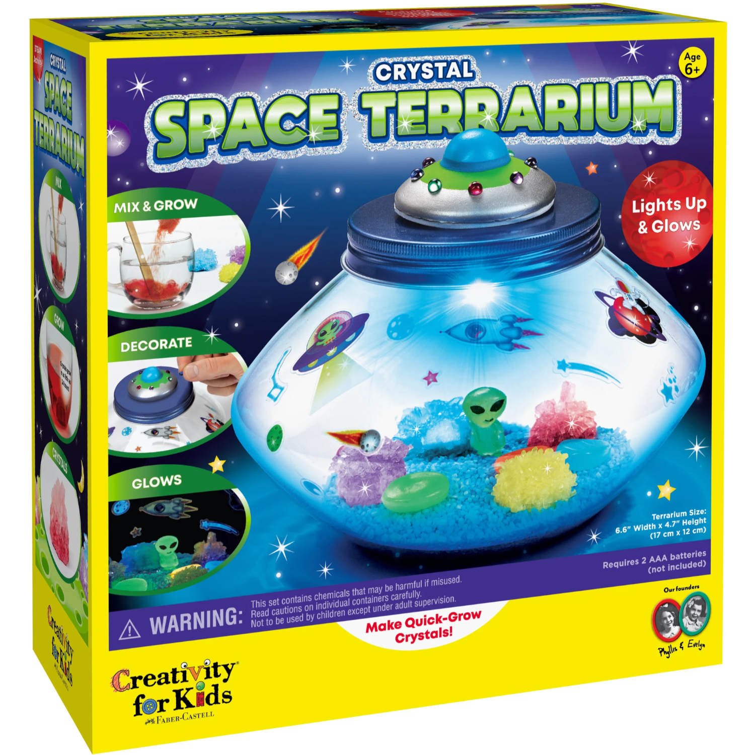 Creativity for Kids - 6287000 | Crystal Space Terrarium