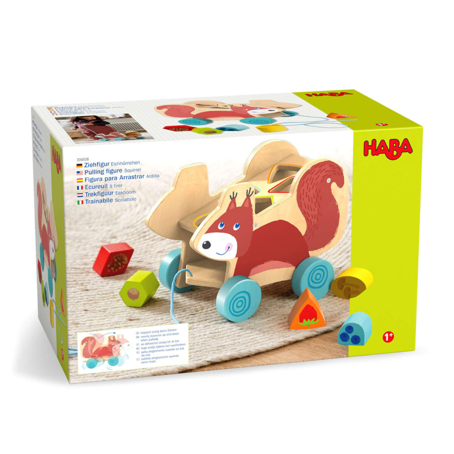 Haba - 306938 | Pulling Figure Squirrel