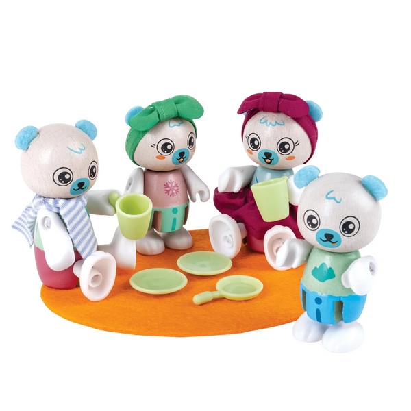 Hape - E3529 | Polar Bear Family