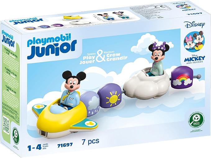 Playmobil - 71697 | Junior & Disney: Mickey & Minnie's Cloud Ride
