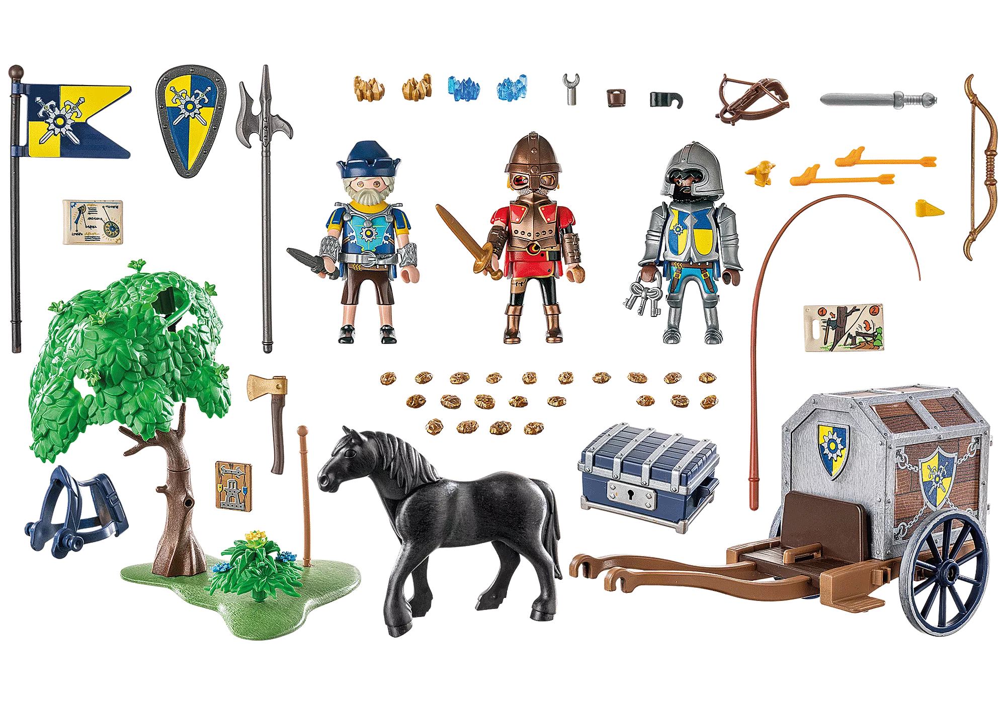 Playmobil - 71484 | Knights of Novelmore: Transport robbery
