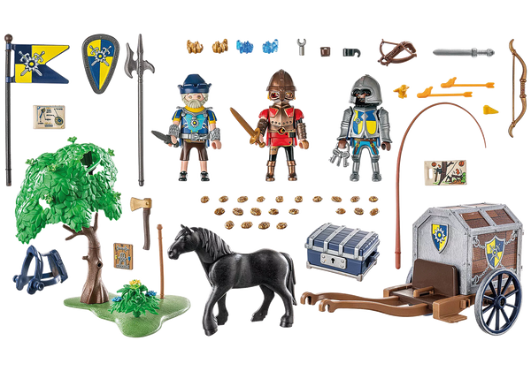 Playmobil - 71484 | Knights of Novelmore: Transport robbery
