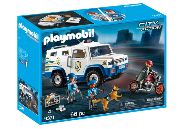 Playmobil - 9371 | City Action: Police Money Transporter