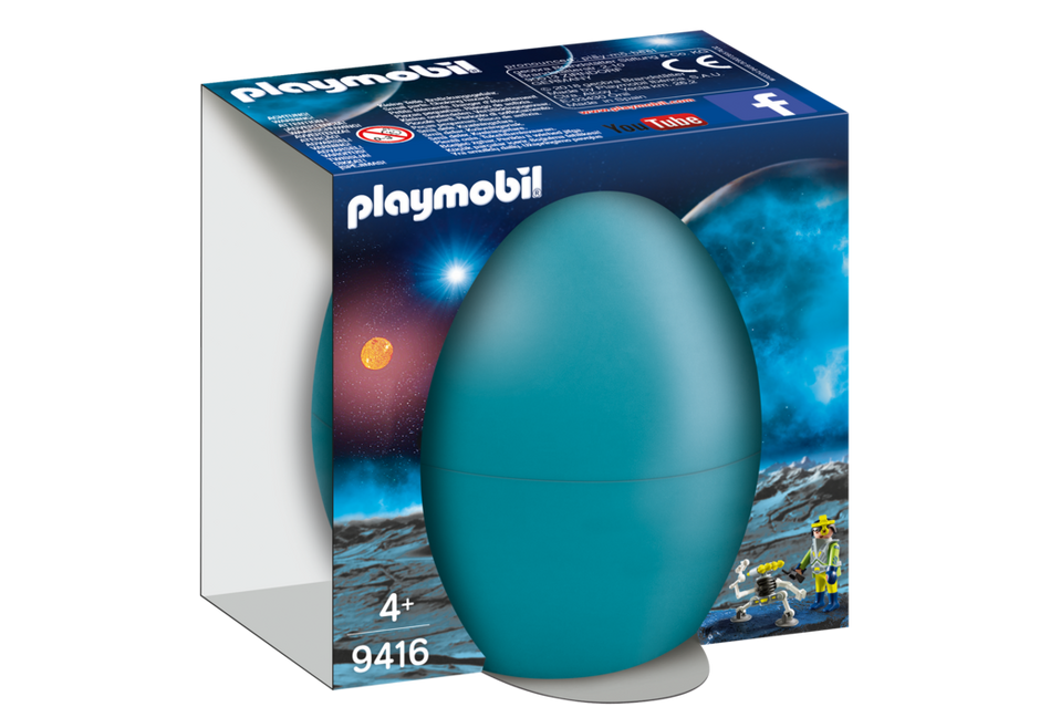 Playmobil - 9416 Playmobil - 9416 | Egg: Space Agent with Robot