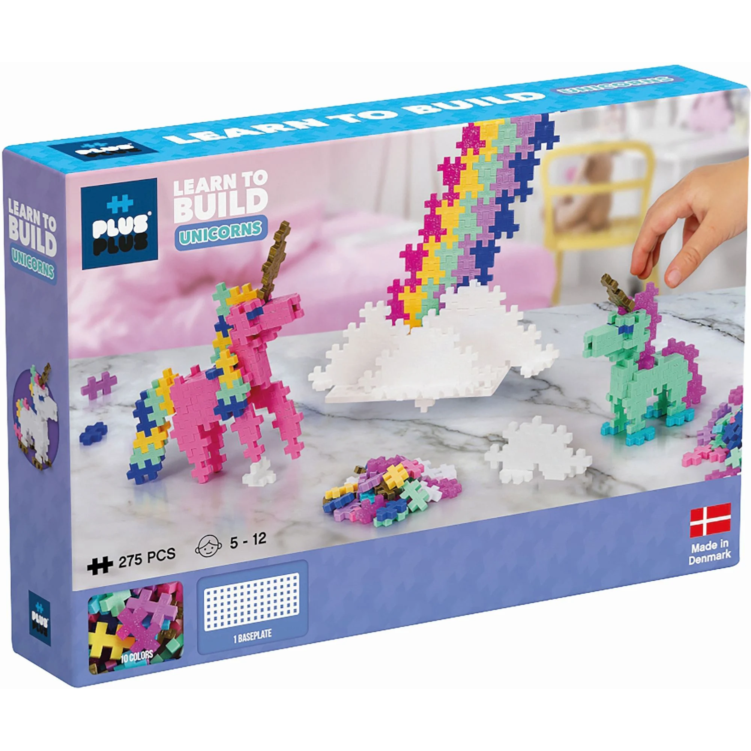 Plus-Plus - 3908 | Learn to Build Unicorns - 275 PC