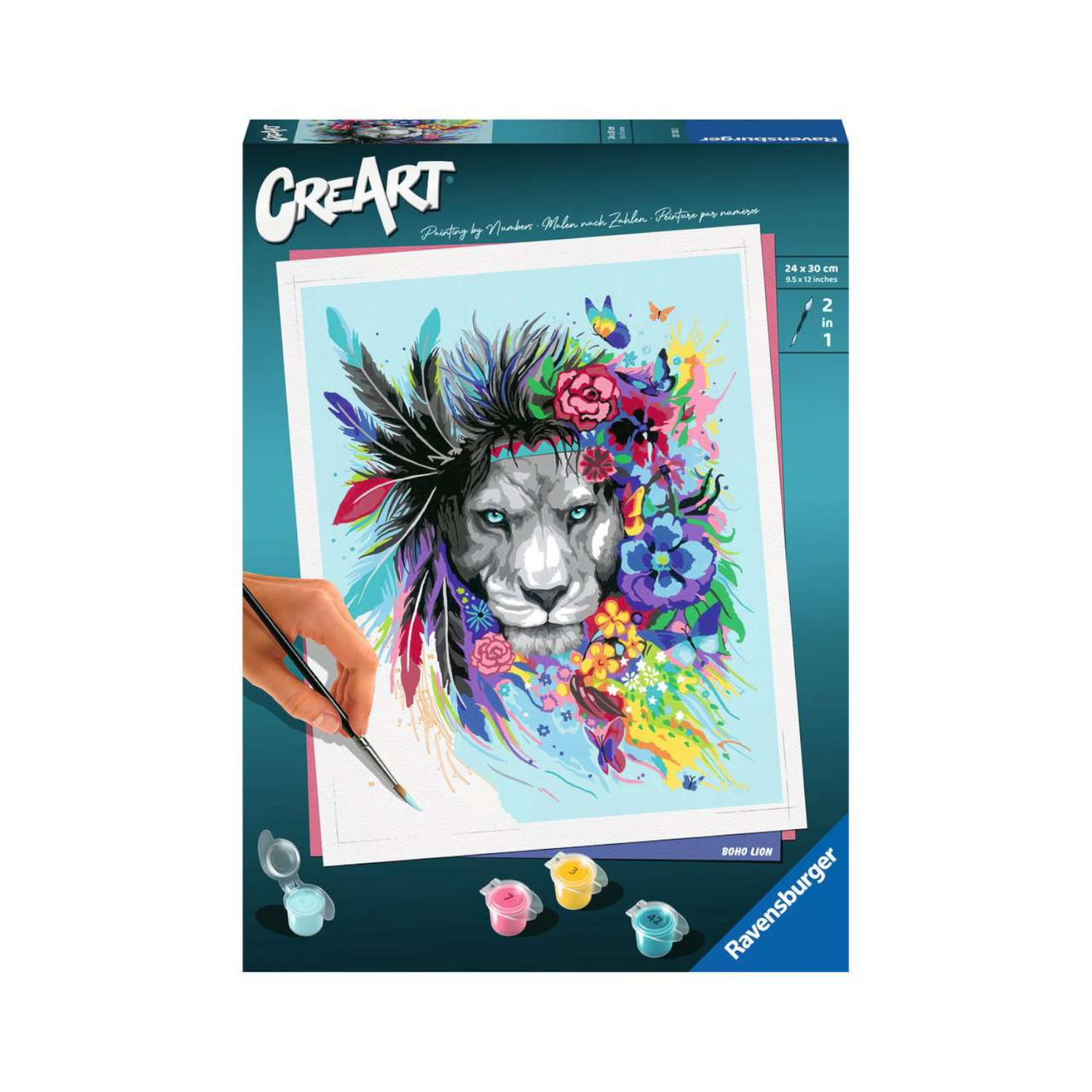 Ravensburger - 20130 | CreArt Boho Lion