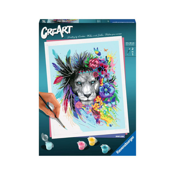 Ravensburger - 20130 | CreArt Boho Lion