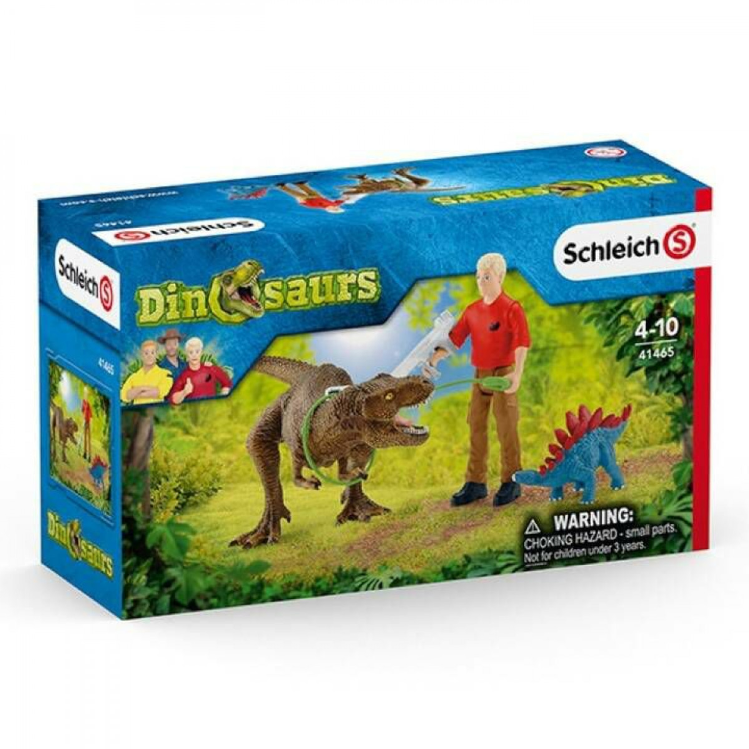 Schleich - 41465 | Dinosaurs: Tyrannosaurus Rex Attack