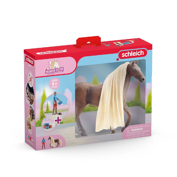 Schleich - 42586 | Horse Club: Starter Set Leo & Rocky