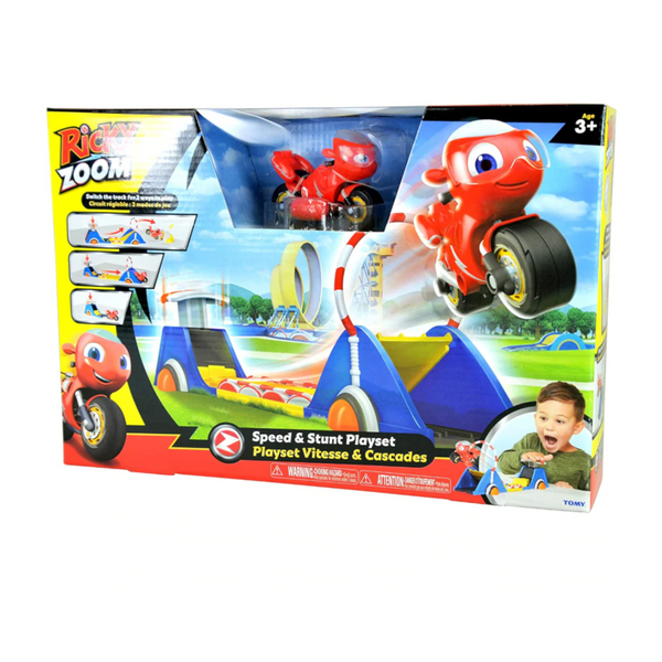 Tomy - T20049 | Ricky Zoom Speed & Stunt Playset