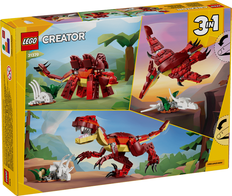 LEGO - 31379 | Creator 3-in-1: Fierce Dinosaur