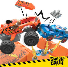 Mattel - HKF88 | Mega Hot Wheels Tiger Shark Chomp Course