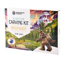 Studiostone Creative - 75320 | Soapstone Carving Kit - Bigfoot