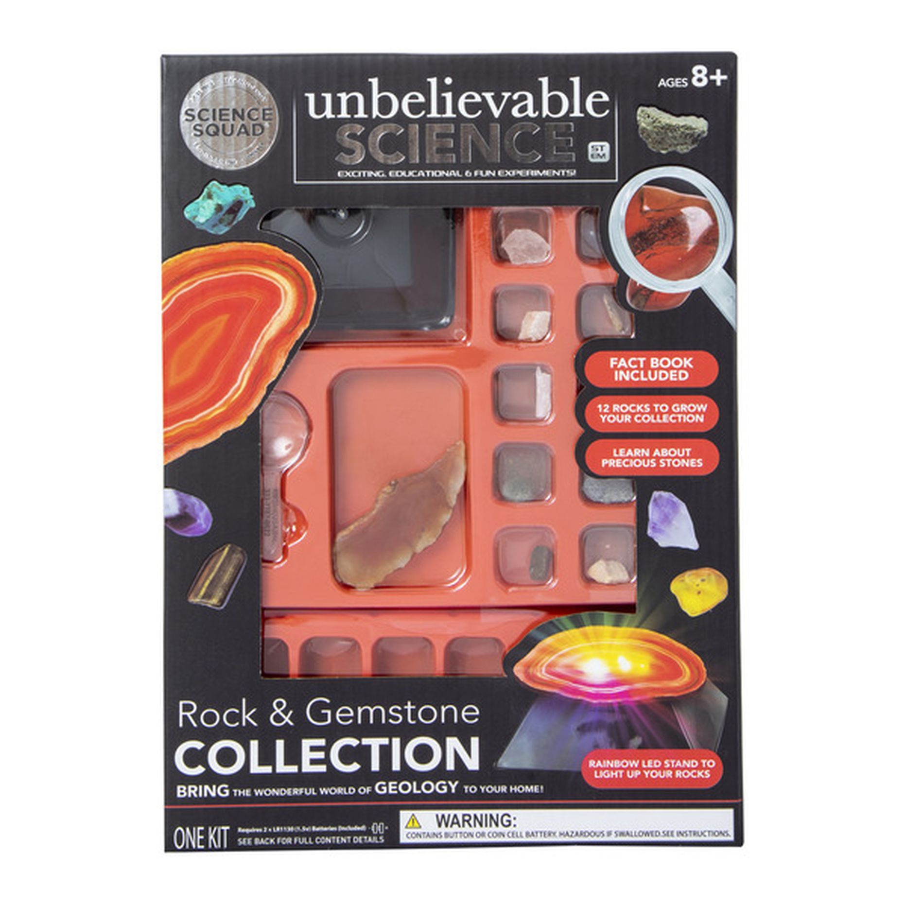 Rock & Gemstone Collection - Red