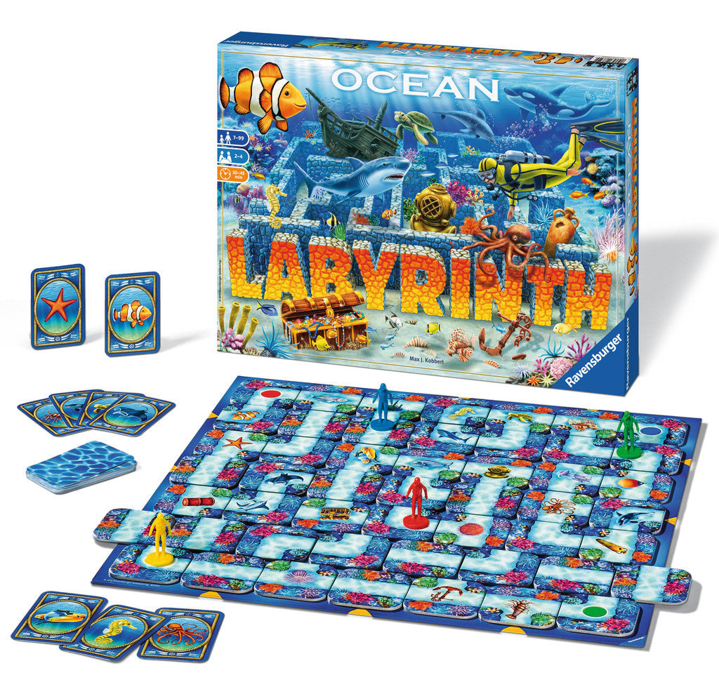Ravensburger Ocean Labyrinth Board Game - 26652